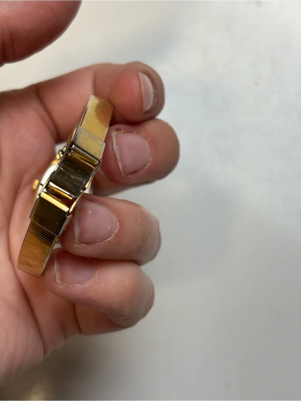 Pulsar Gold Tone Ladies‎ Quartz Bracelet Watch vtg